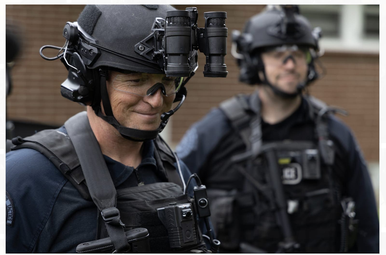 Police Smiling